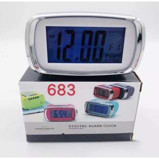นาฬิกาตั้งโต๊ะ นาฬิกาปลุก ดิจิตอล Digital Alarm clock รุ่น Alarm Clock 68370