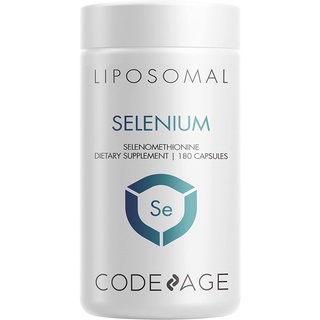 Codeage Liposomal Selenium 180 capsules ไลโปโซมอล ซีลีเนียม บำรุงอสุจิ เสริมระบบภูมิคุ้มกัน วิตามินไทรอยด์