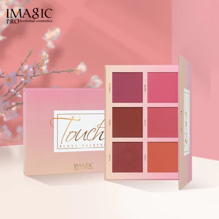 Imagic Blush On Palette 6 สีนู้ดธรรมชาติสําหรับปรับแสง