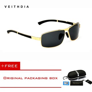 VEITHDIA แว่นตากันแดด Polarized สำหรับผู้ชาย