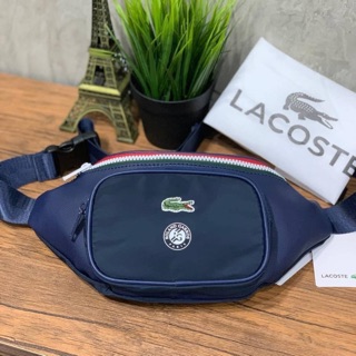 กระเป๋าคาดอก Lacoste Men’s Leather Waist Bag