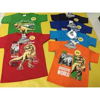 เสื้อเด็กชาย SIZE : S"เสื้อ JURASSIC 1-3 ขวบ