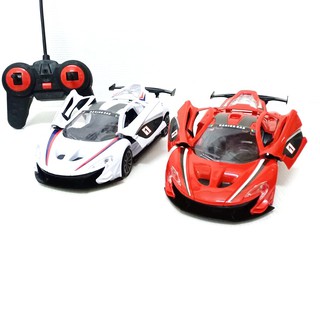 SUPER CAR R/C B/O scale 1:18 รถบังคับวิทยุ รถบังคับ งานสวยมาก ๆ งานโมเดล รถยาว 23 ซม. สีสันสวยงาม เร็วแรง สะใจ 632