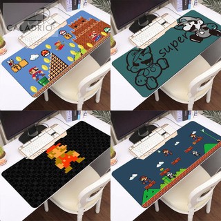 Mouse Pad แผ่นรองเมาส์เกมมิ่ง, แผ่นรองเมาส์ Super Mario, แผ่นรองเม้าส์ขนาดใหญ่ลาย Mario, แผ่นรองเมาส์น่ารัก,