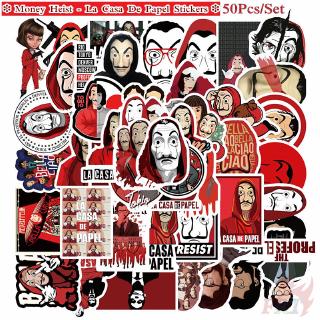 ❉ Money Heist Series 01 - La Casa De Papel สติ๊กเกอร์ ❉ 50Pcs/Set TV Show Fashion DIY Decals Doodle สติ๊กเกอร์