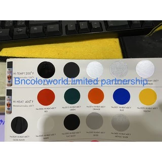 สีสเปรย์ทนความร้อน Bosny HI-Temp Spray Paint 1200F (648 องศาเซลเซียส) สเปรย์ สเปรย์กันความร้อน