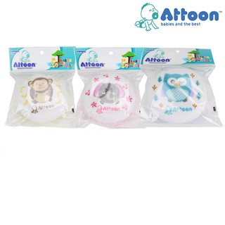 Attoon ฟองน้ำผ้า ทรงกลม/รี