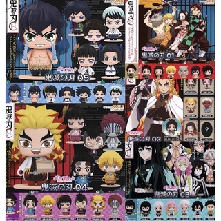 กาชาปองดาบพิฆาตอสูร โมเดลไยบะ ของแท้ มีฐาน JP Gashapon Kimetsu no Yaiba Pocket maquette Demon Slayer Good Smile