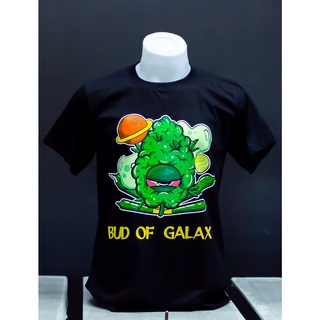 เสื้อยืดกัญชา BUD OF GALAXY เสื้อยืด420.STYLE  ผ้าCOTTON100%