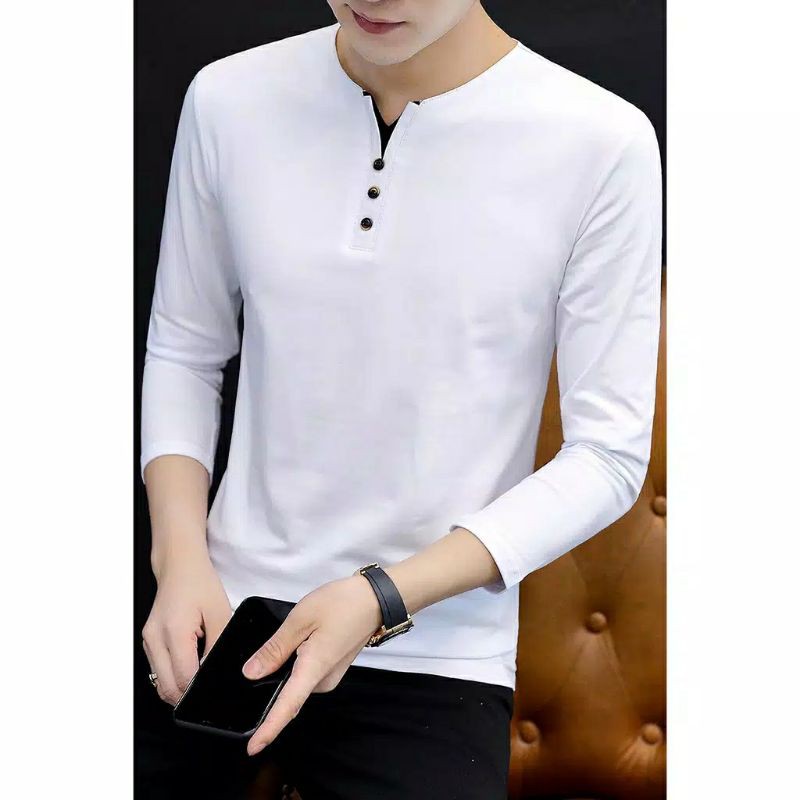 Athena WHITE SERIES เสื้อยืดแขนยาว สําหรับผู้ชาย