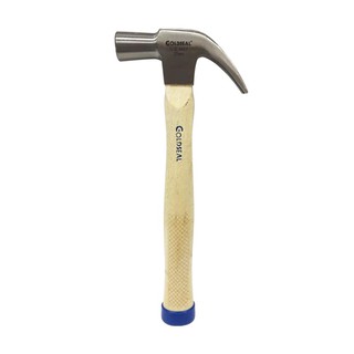 hammer 27 MM. WOODEN GRIP GOLD ZEAL NAIL HAMMER Hand tools Hardware hand tools ค้อน ค้อนหงอนด้ามไม้ GOLD ZEAL 27 มม. เคร