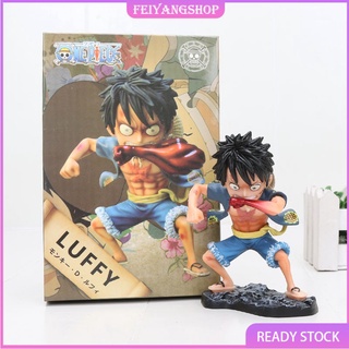 12 ซม. Anime One Piece Gk Luffy Gear Fourth โมเดลตุ๊กตา Pvc ของเล่นสําหรับเด็ก