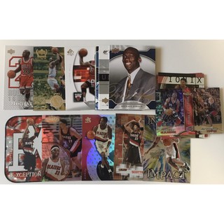 การ์ด Jordan, Scottie Pippen การ์ดสะสมบาสเก็ตบอล NBA Upper Deck Michael ไมเคิล จอร์แดน สก็อตตี้ พิพเพ่น
