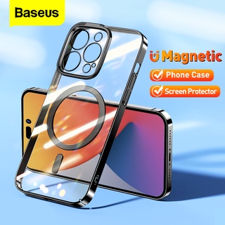 Baseus เคสโทรศัพท์มือถือ แบบใส กันกระแทก สําหรับ iPhone 14 Pro Max 14 Plus 2022