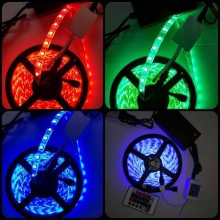 LED ริบบิ้น 5050 Strip Light แสง  RGB÷รีโมท