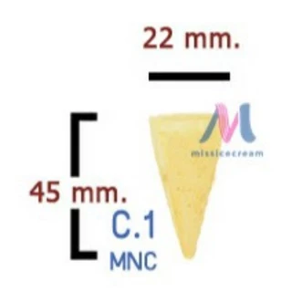 โคนจิ๋ว มินิโคน โคนไอศกรีมจิ๋ว mini cone แบ่งขาย