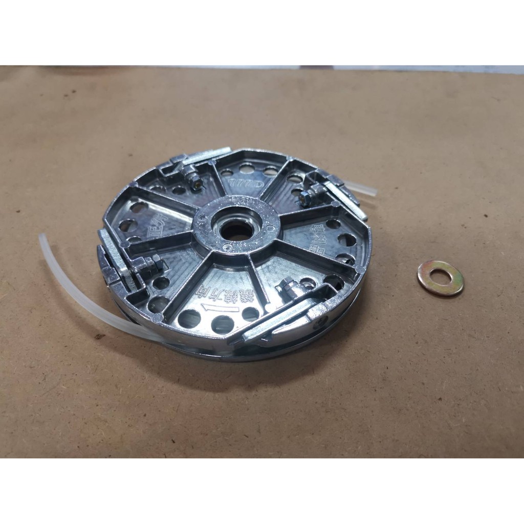 ตลับเอ็นตัดหญ้า อลูมิเนียม หนา แกร่ง ทนทาน ใช้เอ็นได้ถึง 4mm ระบบ EASY LOCK รุ่น 777D - รูปที่ 2