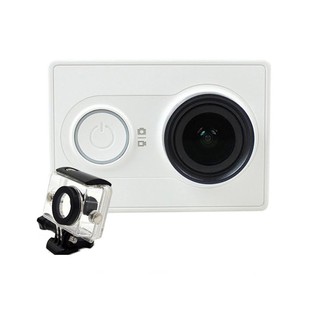 Action Camera ( White ) + Waterproof Case (สีดำ)