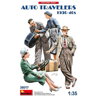 โมเดลประกอบ MiniArt 1/35 MI38017 AUTO TRAVELEDS 1930-40s