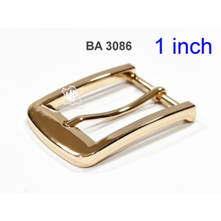 BA 3086 หัวเข็มขัด สำหรับสายหนังขนาด1นิ้ว (2.5ซม.) 1ชิ้น Bag Buckle for 1 inch width leather strap, 1 piece