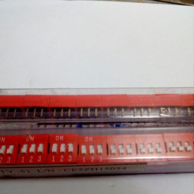 Dip switch 6 pin จำนวน 5 ตัว