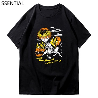 เสื้อยืดโอเวอร์ไซส์Kimetsu ไม่มี Yaiba T เสื้อผู้ชาย Cal Demon Slayer เสื้อยืดชาย Harajuku TShirt Hot แนวโน้มบุคลิกภาพ t