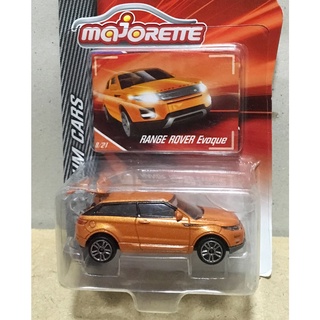 Majorette Range Rover Evoque - Metallic Orange Color /Wheels D5S /scale 1/59 (3 inches) Package with Card