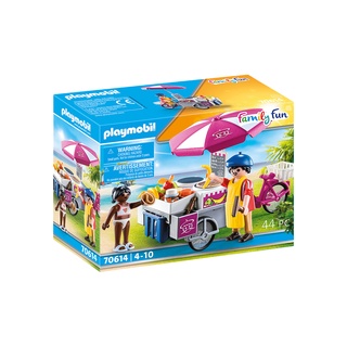 Playmobil 70614ฟิกเกอร์ อควา พาร์ค รถเข็นเครป