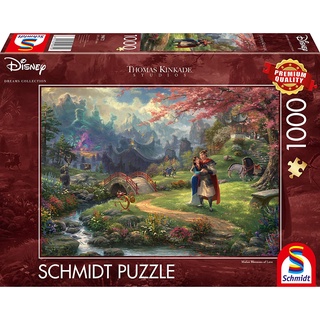 จิ๊กซอว์ Schmidt - Mulan Blossoms of Love  1000 piece  (ของแท้  มีสินค้าพร้อมส่ง)