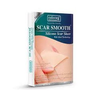 TT Smooth E Scar Smooth Silicone Scar Sheet (3 ชิ้น) แผ่นแปะ รอยแผลเป็น