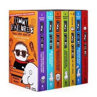 หนังสือชุด Timmy Failure’s 7 เล่ม หนังสือภาษาอังกฤษสำหรับเด็ก วรรณกรรมเยาวชน