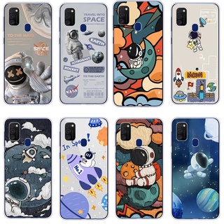 Samsung Galaxy M01 M10 M11 M21 เคส TPU นิ่ม ซิลิโคน ป้องกัน เคสโทรศัพท์