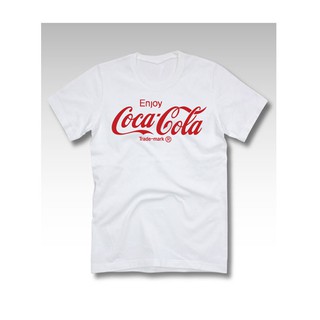 เสื้อยืด คุณภาพพรีเมียม แฟชั่น สตรีท น้ำอัดลม วินเทจ COKE COCA COLA COKE001