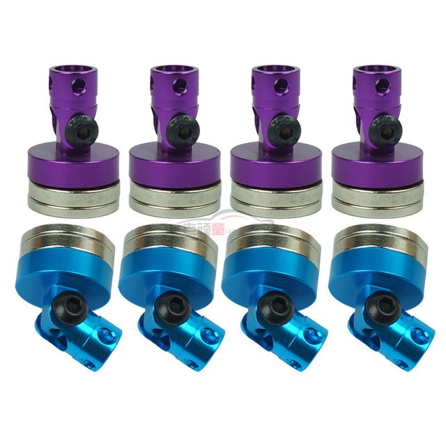 4 ชิ้น/คัดลอก RC รีโมทคอนโทรล Drift รถ SHELL Strong แม่เหล็กที่มองไม่เห็น Body คอลัมน์ Super แม่เหล็กรถไม่มีเปิด 1/10 รถ Universal hsp 3R yokomo mst