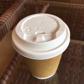 Promotion!! แก้วกระดาษ Kraft double wall paper cup 8oz