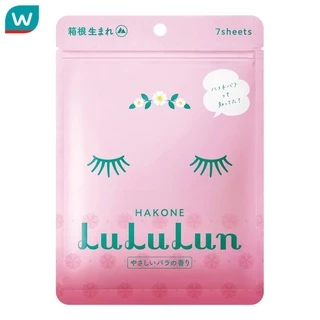 Lululun ลูลูลูน เฟช มาส์ก ฮาโคเนะ 7 แผ่น
