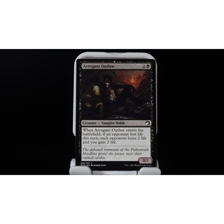 Magic the Gathering Arrogant Outlaw NM Innistrad: Midnight Hunt