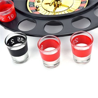 เกมส์รูเล็ตดริ้งค์ เกมส์ในวงปาร์ตี้ งานสังสรรค์ แก้ว 16 ใบ เล่นได้ 8 คน Drinking roulette set [88067]