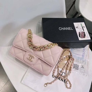 🔥ถูกใจวัยรุ่น 💯💓กระเป๋า CHANEL mini 19c