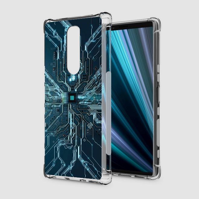 เคส สำหรับ Sony Xperia 1 Digital Series 3D Anti-Shock Protection TPU Case [DG002]