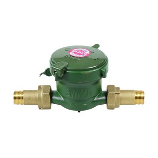 Water meter SANWA SV 15 1/2" WATER METER Water valve Water supply system มาตรวัดน้ำ มิเตอร์น้ำทองเหลือง SANWA 1/2" วาล์ว