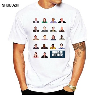 เสื้อยืดแขนสั้น พิมพ์ลาย Dunder Mifflin Inc Paper สําหรับผู้ชายSize S-5XL