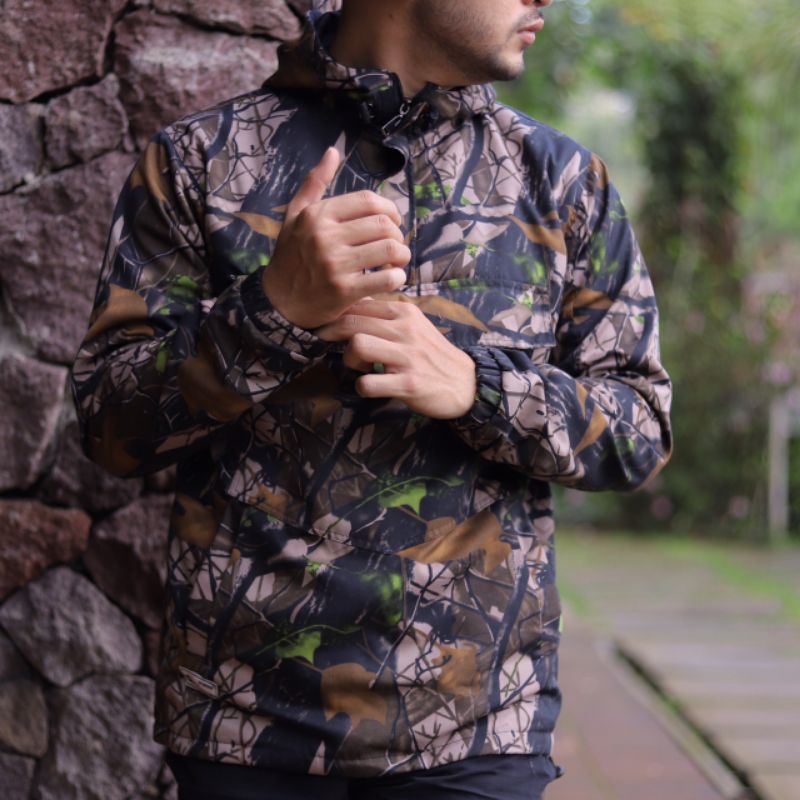 CAGOULE CAMO CAGOULE HUNTER JACKET CAGOULE ARMY CAGOULE JACKET