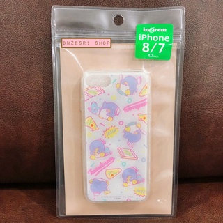 Case iPhone 8/7 from Japan แบบ Soft TPU ลาย Tuxedo Sam สีขาว