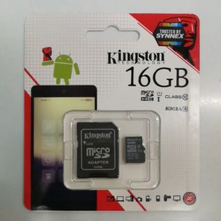 Memory Card micro SD 16GB C10 แท้