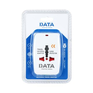 อุปกรณ์ ปลั๊กแปลง UNIVERSAL 2 ขา + 2 USB DATA DP1 ใช้สำหรับแปลงขาปลั๊กต่างๆ