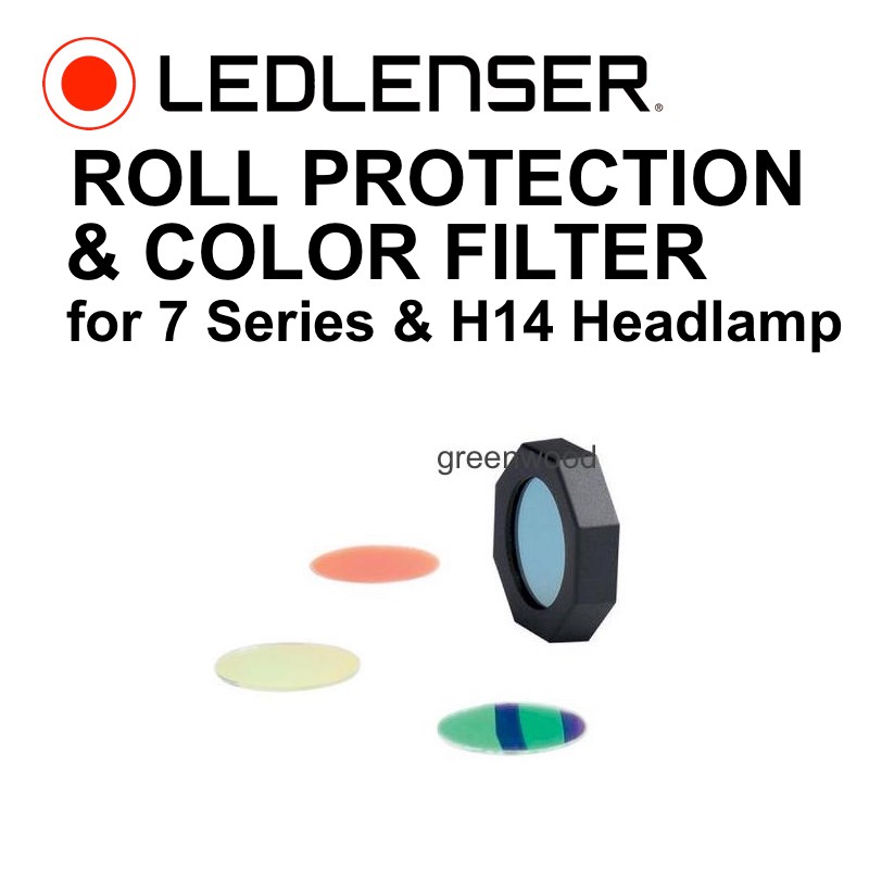LEDLENSER Colour Filter Set [Led Lenser - for Head Diameter 37mm- H14R.2, M7R, P7, P7R, P7QC, T7M]
