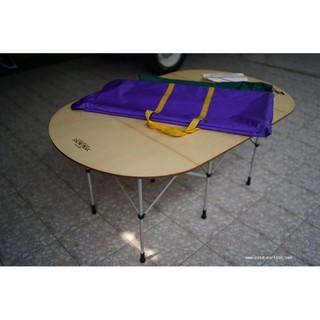 โต๊ะไม้พับของแท้ ของSnow Peak Folding Table