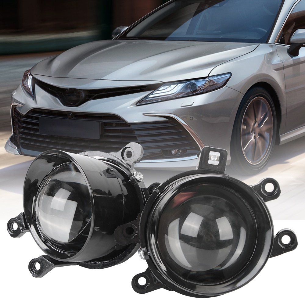 Fog Light Projector Lens 3.0 inch 1 Pair Fit for D2H H11 H8 H9 Xenon Bulb Car Bi-Led Glass Lens00