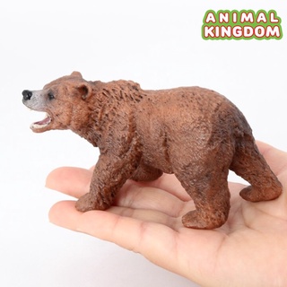 Animal Kingdom - โมเดลสัตว์ หมีสีน้ำตาล ขนาด 11.80 CM (จากหาดใหญ่)